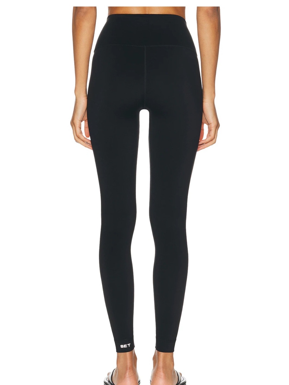 SET Active Black High-Waist Sculpting Leggings XS - Picture 2 of 8